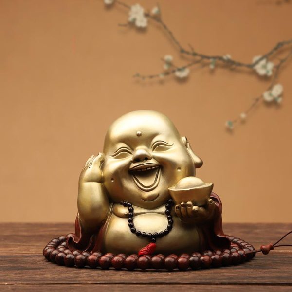 Tượng Phật Di Lặc cười cao cấp CD506