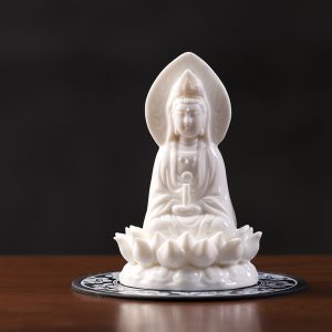 Tượng Phật Quan Âm 2 mặt phong thủy CD492