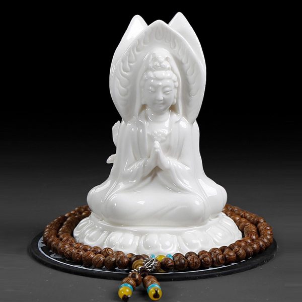 Tượng Phật Quan Âm 2 mặt phong thủy CD492