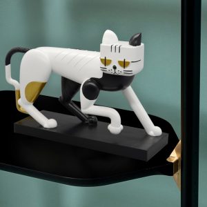 Tượng decor Mô hình mèo máy sáng tạo