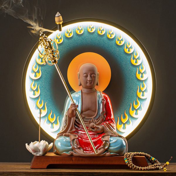 Thác khói trầm hương tượng Phật