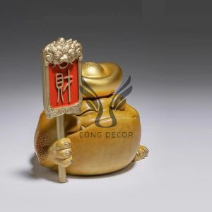 Tặng tượng cóc cõng vàng làm quà tặng CD2021