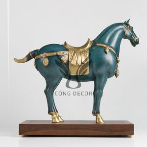 Tượng ngựa cao cấp làm quà tặng cho nam CD3038