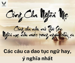 Các câu ca dao, tục ngữ hay và ý nghĩa nhất