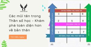 Các mũi tên trong Thần số học - Khám phá toàn diện hơn về bản thân