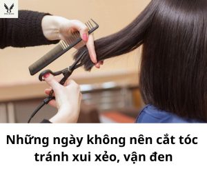 Những ngày không nên cắt tóc tránh gặp xui xẻo, vận đen