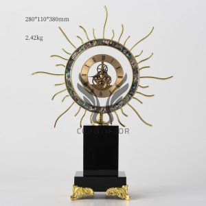 Đồng hồ mạ vàng đá pha lê châu Âu nhẹ nhàng CD31413